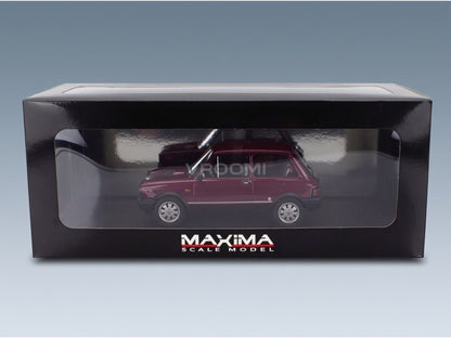 Autobianchi A112 Abarth VII Series 1984 Red Ardenza Metallic Maxima 1:18 scale model - original packaging