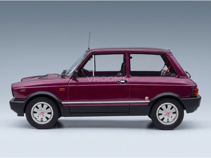 Autobianchi A112 Abarth VII Series 1984 Red Ardenza Metallic Maxima 1:18 scale model - side view