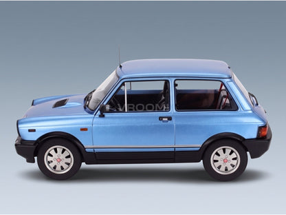 Autobianchi A112 Abarth VII Series 1984 Light Blue Metallic Maxima 1:18 scale model - side view
