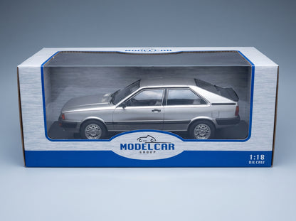 Audi Coupé GT 1983 Silver MCG 1:18 scale model - original packaging