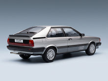 Audi Coupé GT 1983 Silver MCG 1:18 scale model - rear three-quarter view