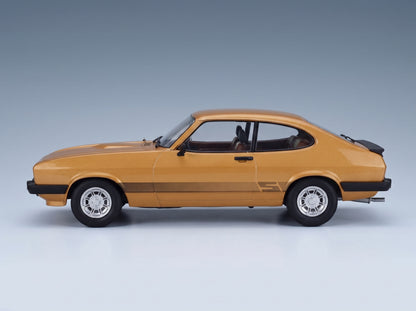 Ford Capri MkIII Coupé 1978 Gold MCG 1:18 scale model - side view