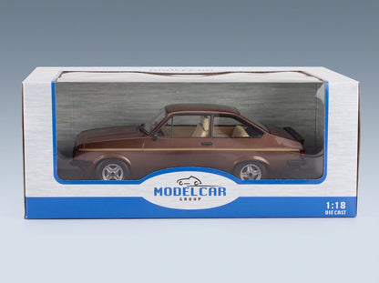 Ford Escort MkII RS 2000 1977 Brown Metallic MCG 1:18 scale model - original packaging