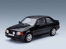 Ford Escort MK IV RS Turbo 1990 Black MCG 1:18 scale model - front three-quarter view