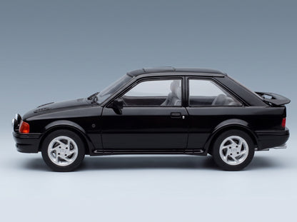 Ford Escort MK IV RS Turbo 1990 Black MCG 1:18 scale model - side view