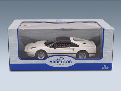 Ferrari 308 GTS 1977 White MCG 1:18 scale model - original packaging