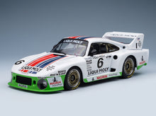 Porsche 935J Team Liqui Moly No. 6 R. Stommelen 3rd Spa Francorchamps DRM 1980 MCG 1:18 scale model - front three-quarter view