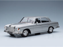 Mercedes-Benz S-Class 300SEL 6.3 W108 1967 Silver KK Scale 1:18 scale model - front three-quarter view