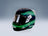 Stilo Helmet Valtteri Bottas Stake Kick Sauber No. 77 Season 2024 Mini Helmet 1:2 scale helmet - front three-quarter view