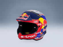Stilo Helmet Carlos Sainz Sr Team Audi RS Q e-tron E2 No. 204 Winner Rally Dakar 2024 Mini Helmet 1:2 scale helmet - front three-quarter view