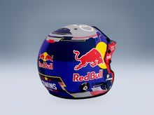 Stilo Helmet Carlos Sainz Sr Team Audi RS Q e-tron E2 No. 204 Winner Rally Dakar 2024 Mini Helmet 1:2 scale helmet - rear three-quarter view