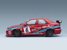 Alfa Romeo 155 GTA Superturismo Martini No. 6 Luca Cadalora 6th Monza 1992 Red Mitica 1:18 scale model - side view
