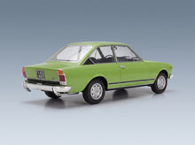 Fiat 124 Sport Coupé Serie 3 1974 Verde Brillante 374 Mitica 1:18 scale model - rear three-quarter view