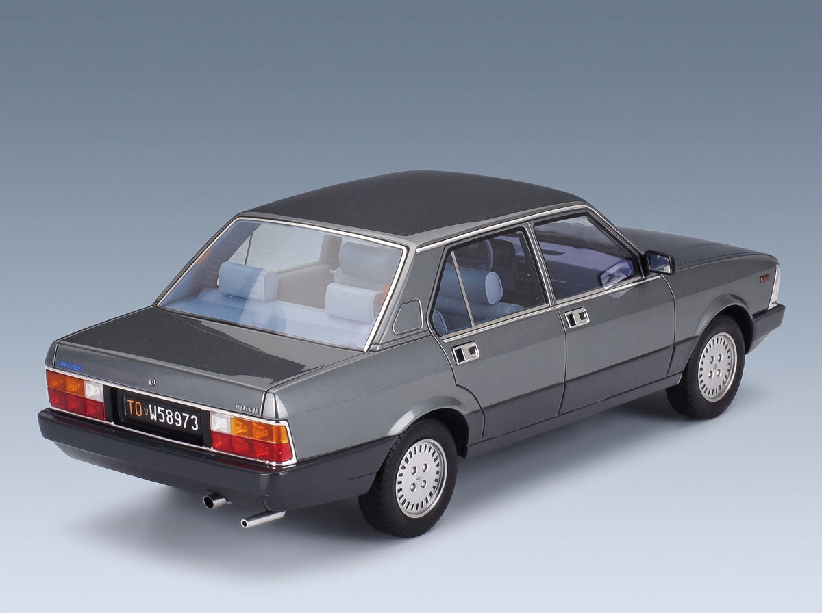 Fiat Argenta 2-Serie VX/SX 120HP 1984 Anthracite Metallic Mitica 1:18 scale model - rear three-quarter view