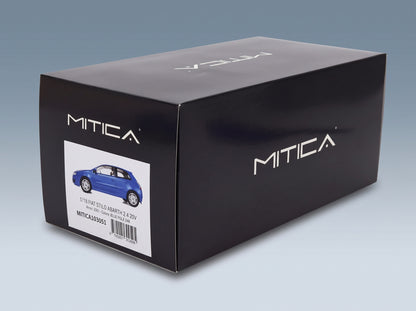 Fiat Stilo Abarth 2.4 20V 2001 Blue Pole 246 Mitica 1:18 scale model - original packaging