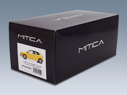 Fiat Stilo Abarth 2.4 20V 2001 Giallo Imola 507 Mitica 1:18 scale model - original packaging