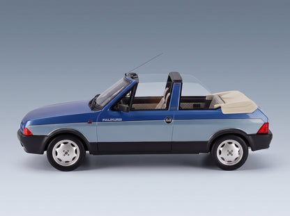 Fiat Ritmo Bertone Supercabrio 100S Palinuro 1986 Two-Tone Blue Metallic Mitica 1:18 scale model - side view