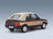 Fiat Ritmo Bertone Supercabrio 100S Palinuro 1986 Two-Tone Brown Metallic Mitica 1:18 scale model - rear three-quarter view