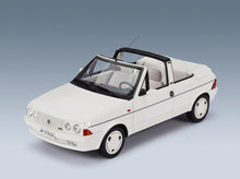 Fiat Ritmo Bertone Supercabrio 100S Serie Tutta Bianca 1986 White Mitica 1:18 scale model - front three-quarter view, top down