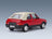 Fiat Ritmo Bertone Supercabrio 100S 1986 Red Mitica 1:18 scale model - rear three-quarter view