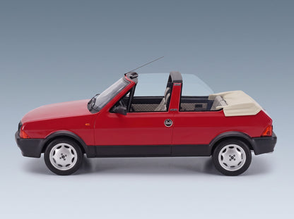 Fiat Ritmo Bertone Supercabrio 100S 1986 Red Mitica 1:18 scale model - side view