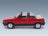 Fiat Ritmo Bertone Supercabrio 100S 1986 Red Mitica 1:18 scale model - side view