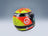 Schuberth Helmet Haas VF-21 Uralkali No. 47 Mick Schumacher British GP Silverstone 2021 Mini Helmet 1:2 scale helmet - rear three-quarter view