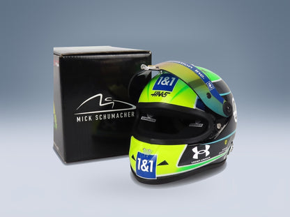 Schuberth Helmet VF-22 Haas F1 Team No. 47 Mick Schumacher Season 2022 Mini Helmet 1:2 scale helmet - original packaging