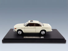 BMW 1602 Baur Coupé 1967 Cream Matrix Scale Models 1:43 scale model - side view on display base