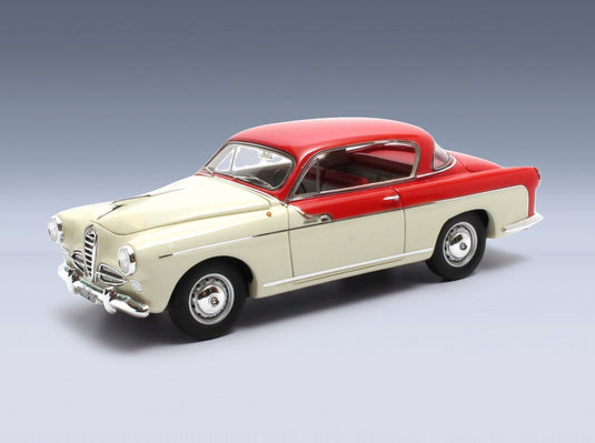Alfa Romeo 1900 Super Boano Primavera 1955 White Red Matrix Scale Models 1:43 scale model - front three-quarter view