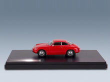 Alfa Romeo Giulietta SZ Coupé 1961 Rosso Corsa Matrix Scale Models 1:43 scale model - side view on display base