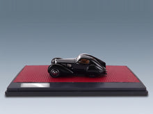 Bugatti Type 51 Ch.51133 Dubos Coupé 1931 Black Matrix Scale Models 1:43 scale model - side view on display base