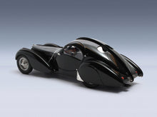 Bugatti Type 57S Atlantic 1937 Black Matrix Scale Models 1:43 scale model - rear three-quarter view