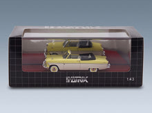 Ford Zodiac MkII 206E Cabriolet Open 1958 Yellow White Matrix Scale Models 1:43 scale model - original packaging