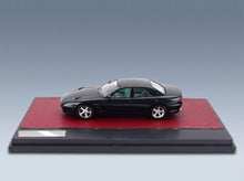 Ferrari 456GT Sedan 1993 Green Metallic Matrix Scale Models 1:43 scale model - side view on display base