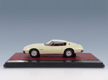 Jensen Nova Vignale 1967 White Matrix Scale Models 1:43 scale model - side view on display base
