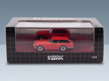 Triumph TR6 Shooting Brake Station Wagon 1974 Red Matrix Scale Models 1:43 scale model - original packaging