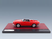 Chevrolet Corvair Super Spider XP-785 Concept 1962 Red Matrix Scale Models 1:43 scale model - side view on display base