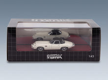 Jaguar E-Type Frua Roadster Closed 1964 White Matrix Scale Models 1:43 scale model - original packaging
