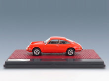 Porsche 911 916 Prototype 1970 Red Matrix Scale Models 1:43 scale model - side view on display base