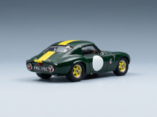 Lotus Elan 26R Coupé No. 00 Racing 1964 Matrix Scale Models 1:43 scale model - rear three-quarter view