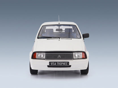 Citroën Visa Gr.B Trophée 1983 White Otto-Mobile 1:18 scale model - front view