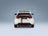 Toyota Yaris GR TGR Italy Limited Edition 2024 White Red Otto-Mobile 1:18 scale model - rear view