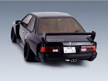BMW M635 CSi E24 Widebody by Coutner 2021 Metallic Blue Otto-Mobile 1:18 scale model - rear view
