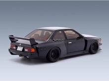 BMW M635 CSi E24 Widebody by Coutner 2021 Metallic Blue Otto-Mobile 1:18 scale model - rear three-quarter view