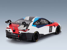 BMW 4-Series M4 GT4 No. 1 Presentation Season 2022 White Black Otto-Mobile 1:18 scale model - rear three-quarter view
