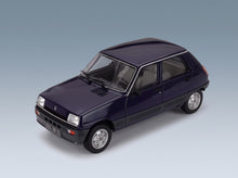 Renault R5 GTL 1984 Dark Blue Otto-Mobile 1:18 scale model - front three-quarter view