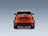 Dacia Duster Redust Sport 4x2 Hybrid 2025 Orange Otto-Mobile 1:18 scale model - rear view