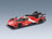 Ferrari 499P 3.0L Turbo V6 No. 24 Modificata Launch Version 2023 Red White Black with Showcase BBR Models 1:18 scale model - front three-quarter view