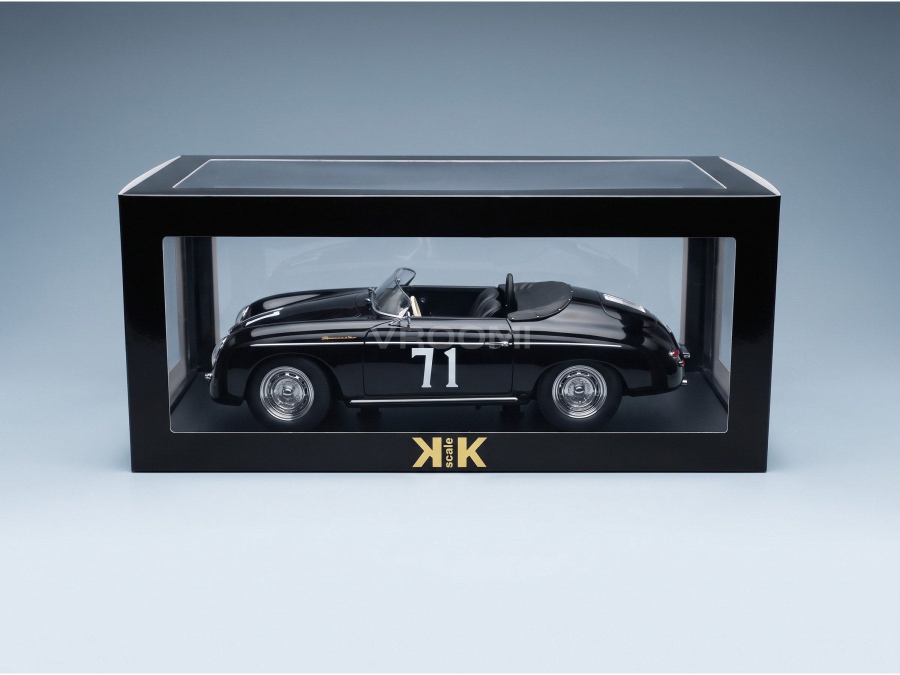 Porsche 356 Speedster No. 71 1955 Black KK Scale 1:12 scale model - original packaging